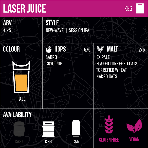 Laser Juice - Keg